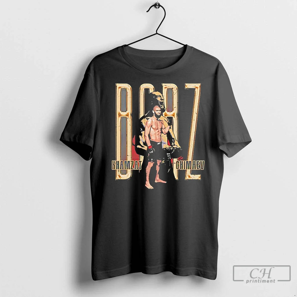 Premium Khamzat Chimaev Ufc Borz Dual - Adult & Kids T-Shirts, Sweatshirts & Hoodies apparel design preview 1