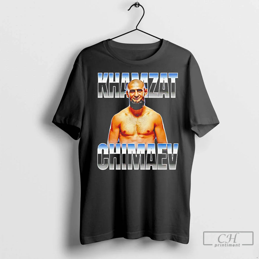Premium Khamzat Chimaev Ufc Fighter Name - Adult & Kids T-Shirts, Sweatshirts & Hoodies apparel design preview 1