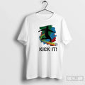 Premium Kick It Soccer Player Silhouette Graphic - Adult & Kids T-Shirts, Sweatshirts & Hoodies apparel design preview 1