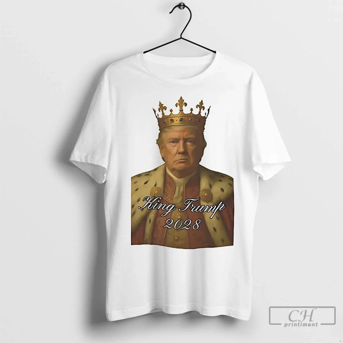 Premium King Trump 2028 - Adult & Kids T-Shirts, Sweatshirts & Hoodies apparel design preview 1