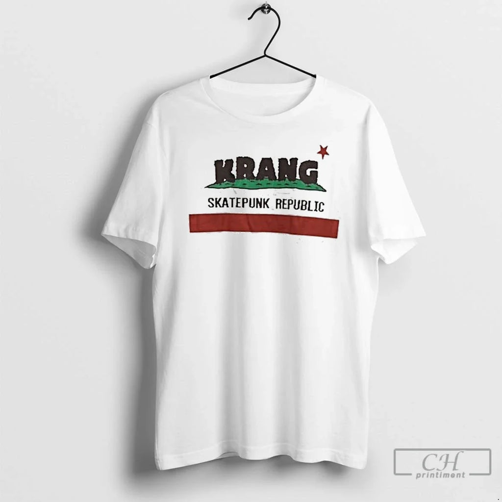 Premium Krang Skatepunk Republic California - Adult & Kids T-Shirts, Sweatshirts & Hoodies apparel design preview 1