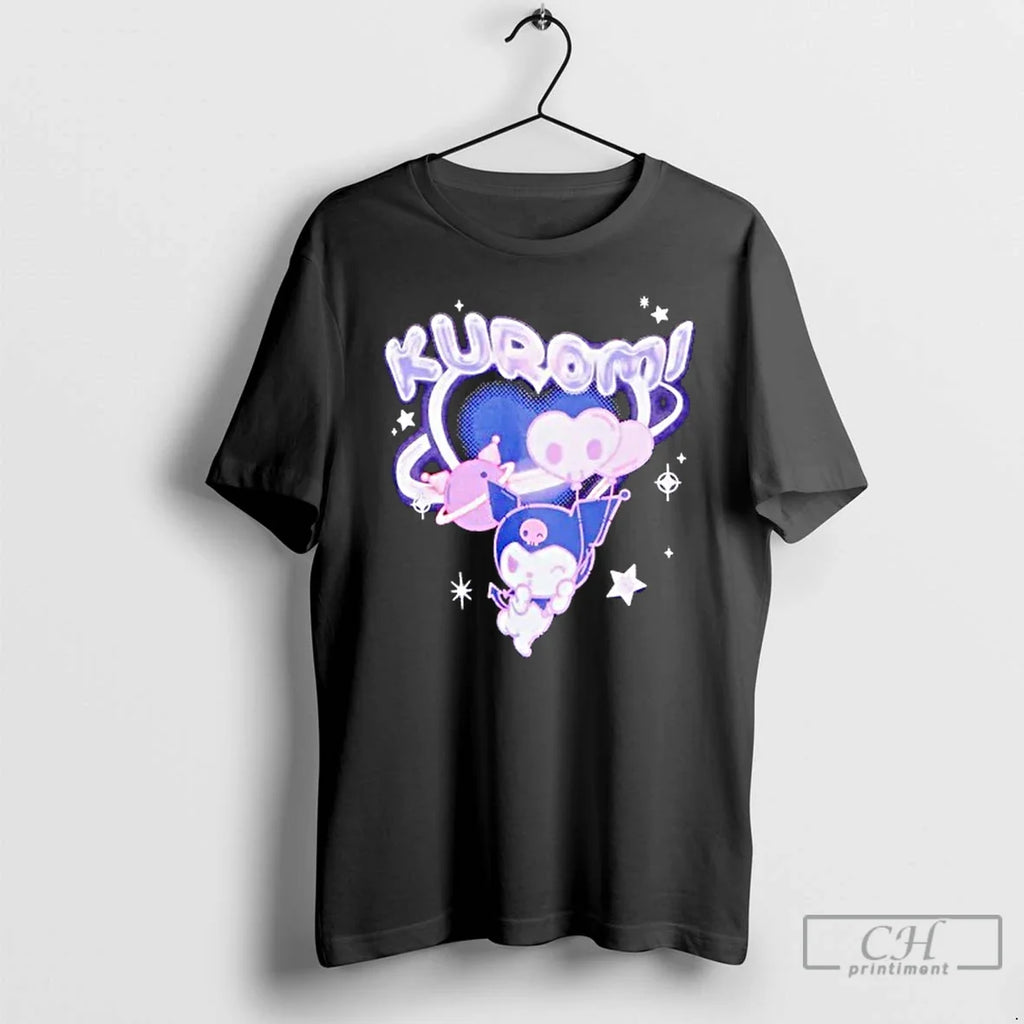 Premium Kuromi Planet Balloons - Adult & Kids T-Shirts, Sweatshirts & Hoodies apparel design preview 1