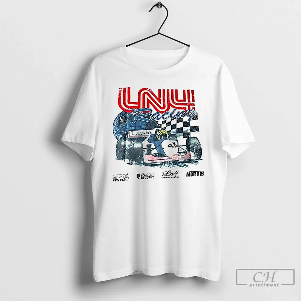 Premium Ln4 Lando Norris Racing Team Ceramic And - Adult & Kids T-Shirts, Sweatshirts & Hoodies apparel design preview 1