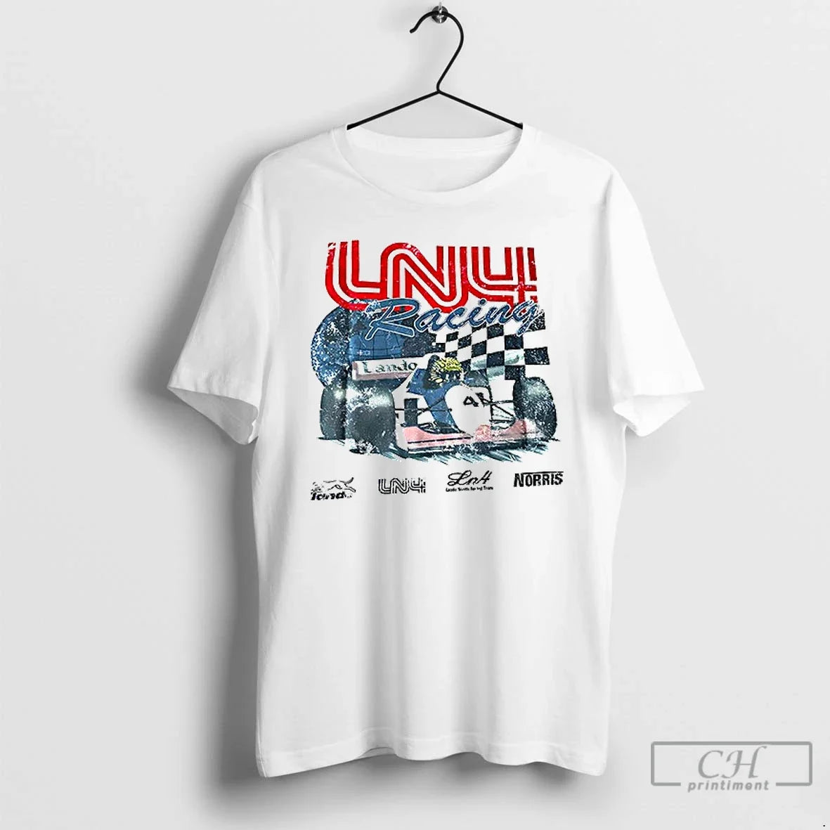 Premium Ln4 Lando Norris Racing Team Ceramic And - Adult & Kids T-Shirts, Sweatshirts & Hoodies apparel design preview 1