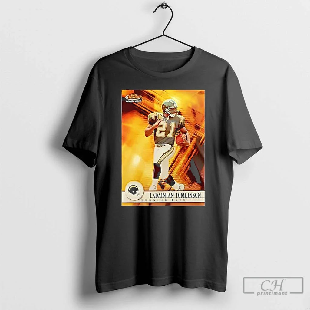 Premium Ladainian Tomlinson San Diego Chargers Topps - Adult & Kids T-Shirts, Sweatshirts & Hoodies apparel design preview 1