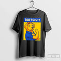 Premium Labrador Dog Ruffsist Rosie The Riverter - Adult & Kids T-Shirts, Sweatshirts & Hoodies apparel design preview 1