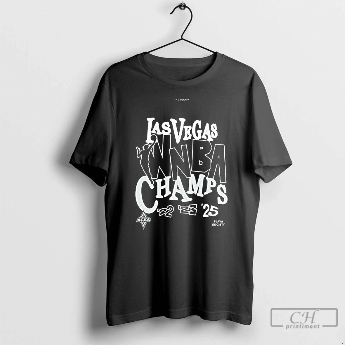 Premium Las Vegas Aces Playa Society 2025 Wnba Finals - Adult & Kids T-Shirts, Sweatshirts & Hoodies apparel design preview 1
