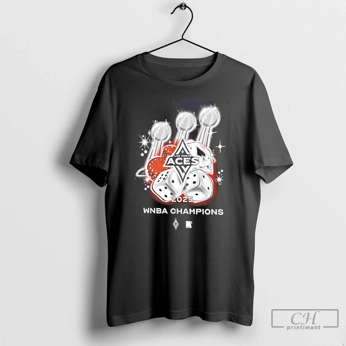 Premium Las Vegas Aces Three Time Wnba Champions - Adult & Kids T-Shirts, Sweatshirts & Hoodies apparel design preview 1