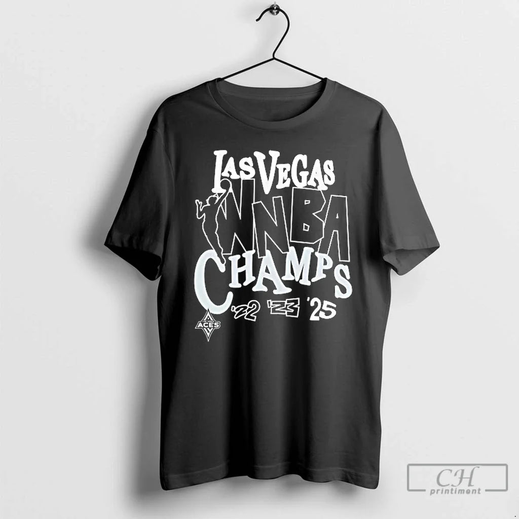 Premium Las Vegas Aces Wnba Champs 2025 - Adult & Kids T-Shirts, Sweatshirts & Hoodies apparel design preview 1