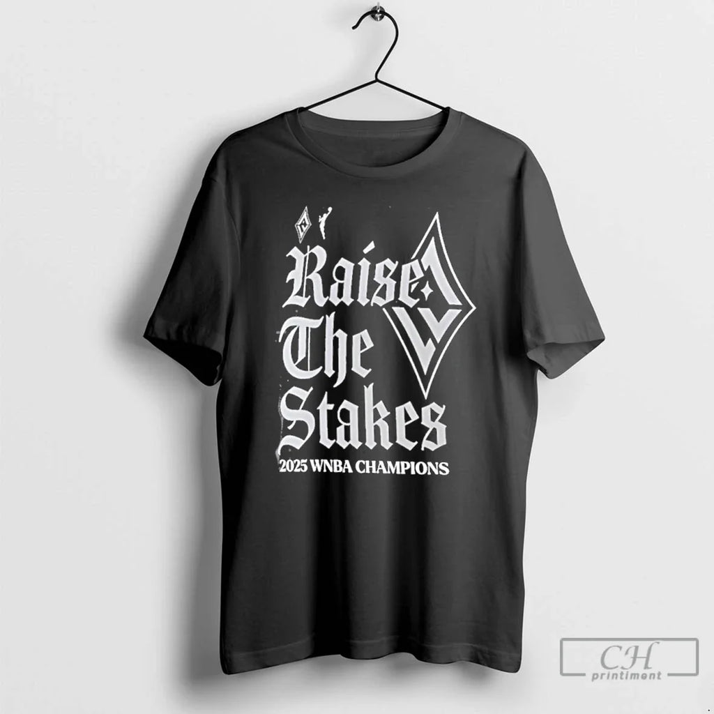 Premium Las Vegas Aces Wnba Finals Champions Raise - Adult & Kids T-Shirts, Sweatshirts & Hoodies apparel design preview 1