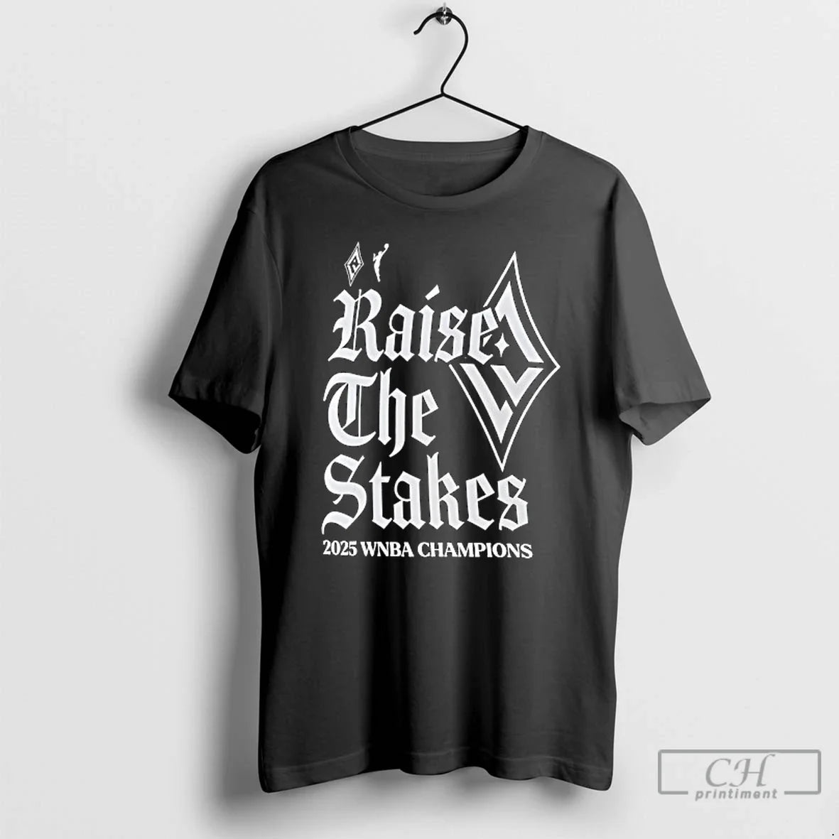 Premium Las Vegas Aces Basketball Raise The Stakes - Adult & Kids T-Shirts, Sweatshirts & Hoodies apparel design preview 1