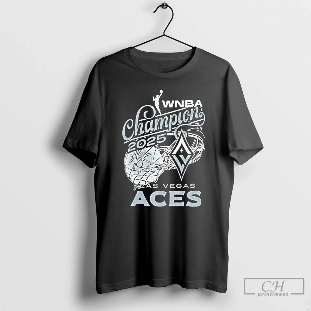 Premium Las Vegas Aces Basketball Wnba Champions 2025 - Adult & Kids T-Shirts, Sweatshirts & Hoodies apparel design preview 1