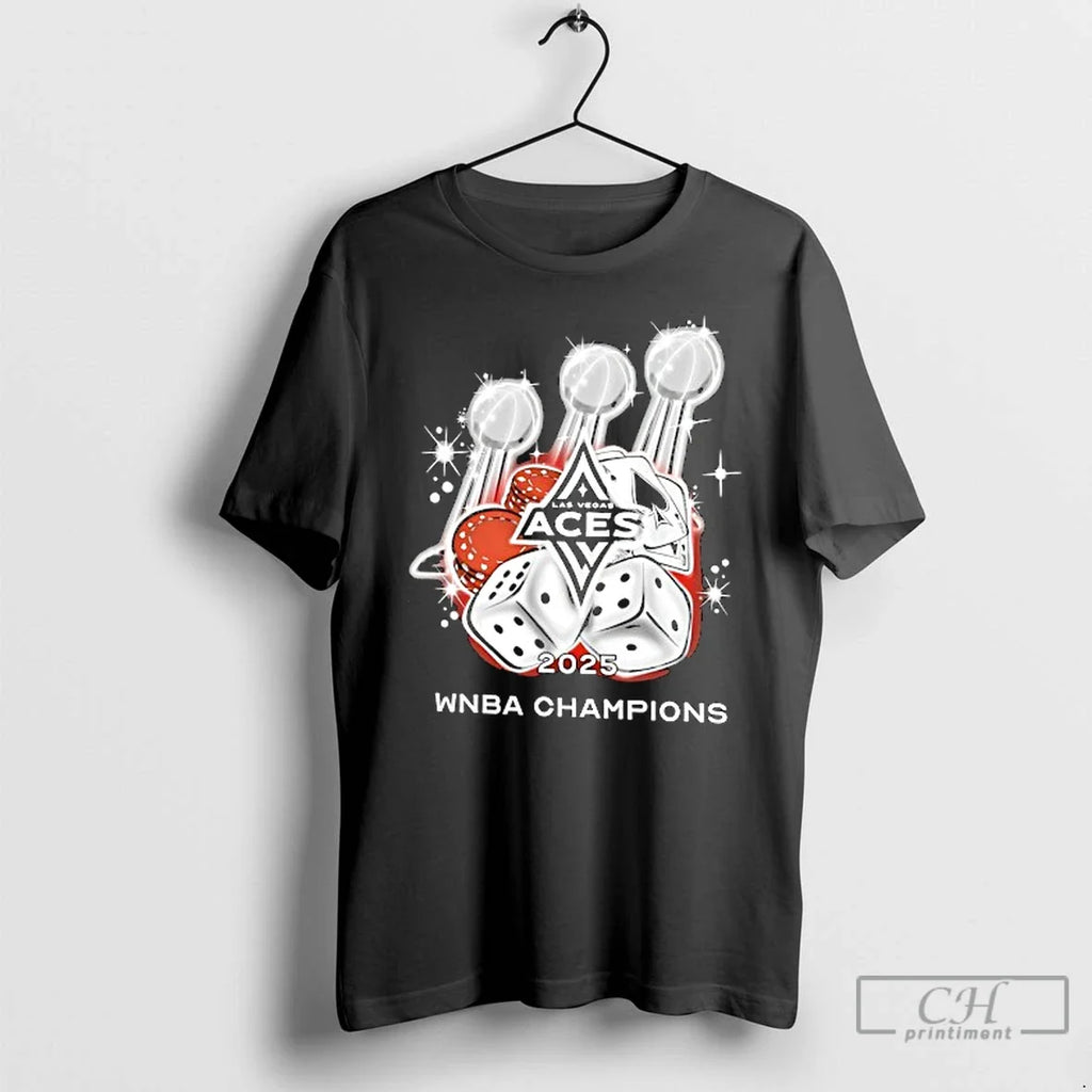 Premium Las Vegas Aces Basketball Poker Wnba Champs - Adult & Kids T-Shirts, Sweatshirts & Hoodies apparel design preview 1