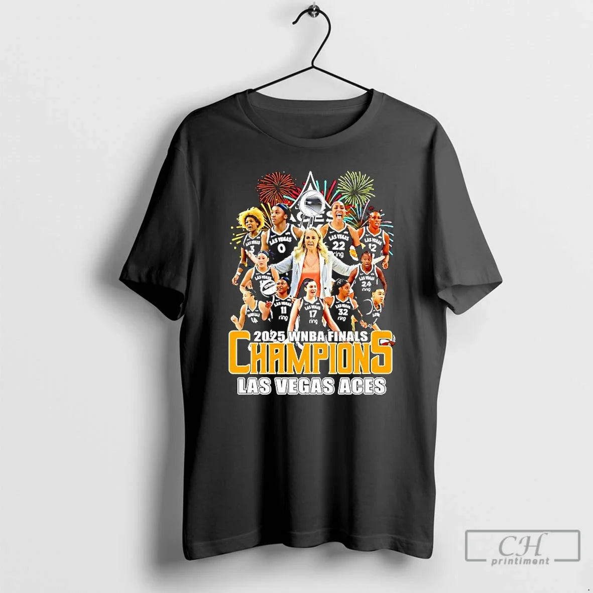 Premium Las Vegas Aces Finals 2025 Wnba Champions - Adult & Kids T-Shirts, Sweatshirts & Hoodies apparel design preview 1
