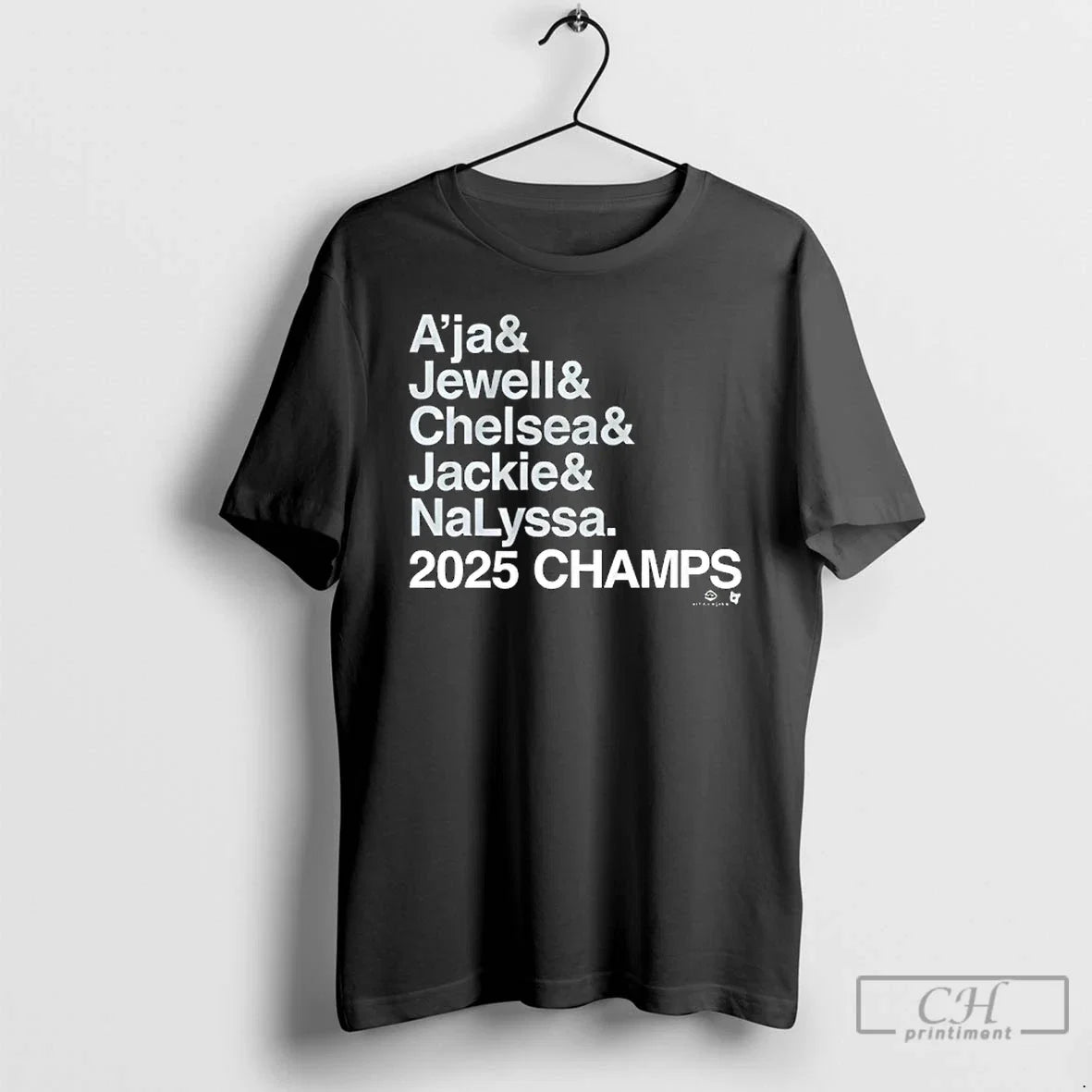 Premium Las Vegas Basketball Ampersand 2025 Champs - Adult & Kids T-Shirts, Sweatshirts & Hoodies apparel design preview 1