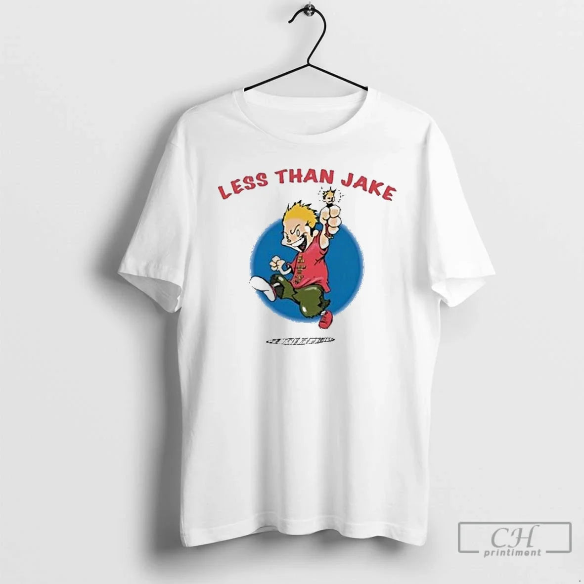 Premium Less Than Jake Og Evo Ringer - Adult & Kids T-Shirts, Sweatshirts & Hoodies apparel design preview 1