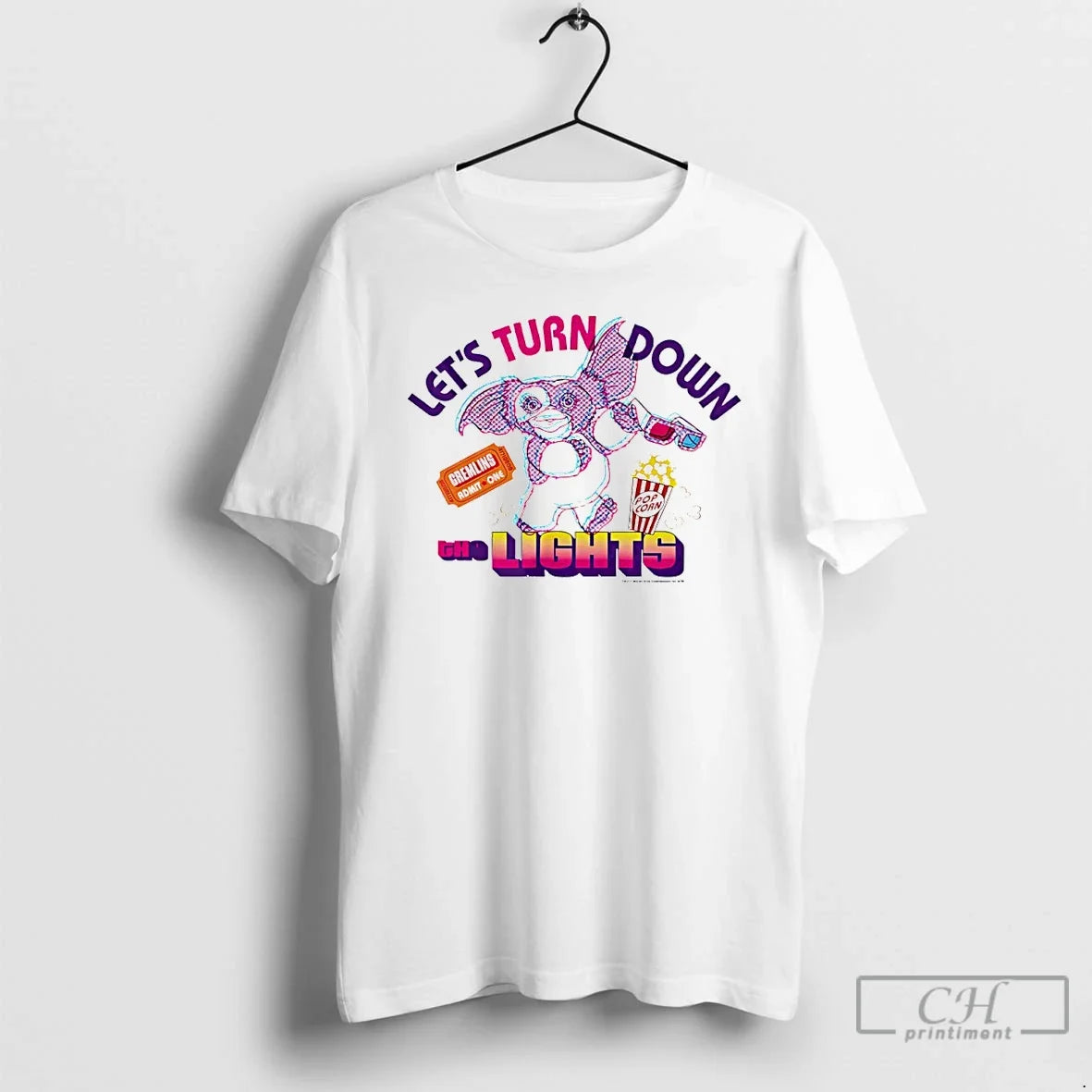 Premium Lets Turn Down The Lights Gremlins - Adult & Kids T-Shirts, Sweatshirts & Hoodies apparel design preview 1