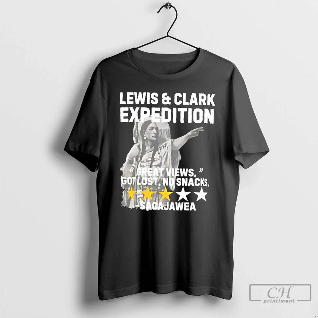 Premium Lewis And Clark Expedition Sacajawea Review - Adult & Kids T-Shirts, Sweatshirts & Hoodies apparel design preview 1