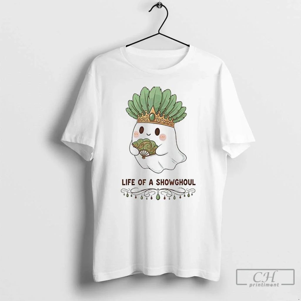 Premium Life Of A Showghoul Cute Kawaii Ghost - Adult & Kids T-Shirts, Sweatshirts & Hoodies apparel design preview 1
