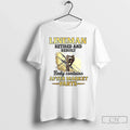Premium Lineman Retired And Rebuilt Body Contains - Adult & Kids T-Shirts, Sweatshirts & Hoodies apparel design preview 1