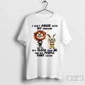 Premium Lion And Rabbit I Cant Argue With My Husband - Adult & Kids T-Shirts, Sweatshirts & Hoodies apparel design preview 1