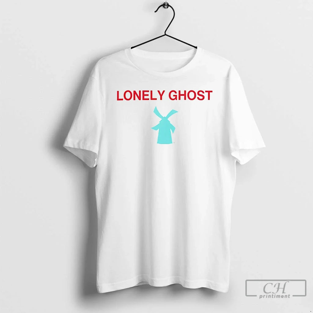 Premium Lonely Ghost X Dutch Bros Because Of You - Adult & Kids T-Shirts, Sweatshirts & Hoodies apparel design preview 1