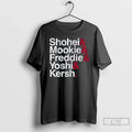 Premium Los Angeles Baseball Ampersand Stars Long - Adult & Kids T-Shirts, Sweatshirts & Hoodies apparel design preview 1