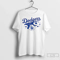 Premium Los Angeles Dodgers Bow Mlb Baseball Logo - Adult & Kids T-Shirts, Sweatshirts & Hoodies apparel design preview 1