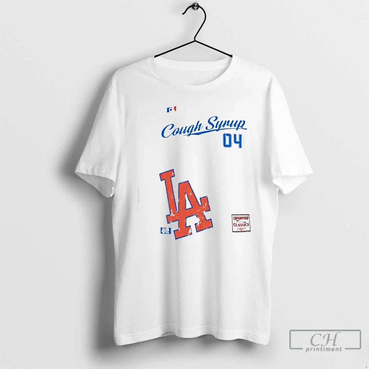 Premium Los Angeles Dodgers Baseball Cough Syrup 04 - Adult & Kids T-Shirts, Sweatshirts & Hoodies apparel design preview 1