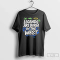 Premium Los Angeles Dodgers Legends Are Born In The - Adult & Kids T-Shirts, Sweatshirts & Hoodies apparel design preview 1