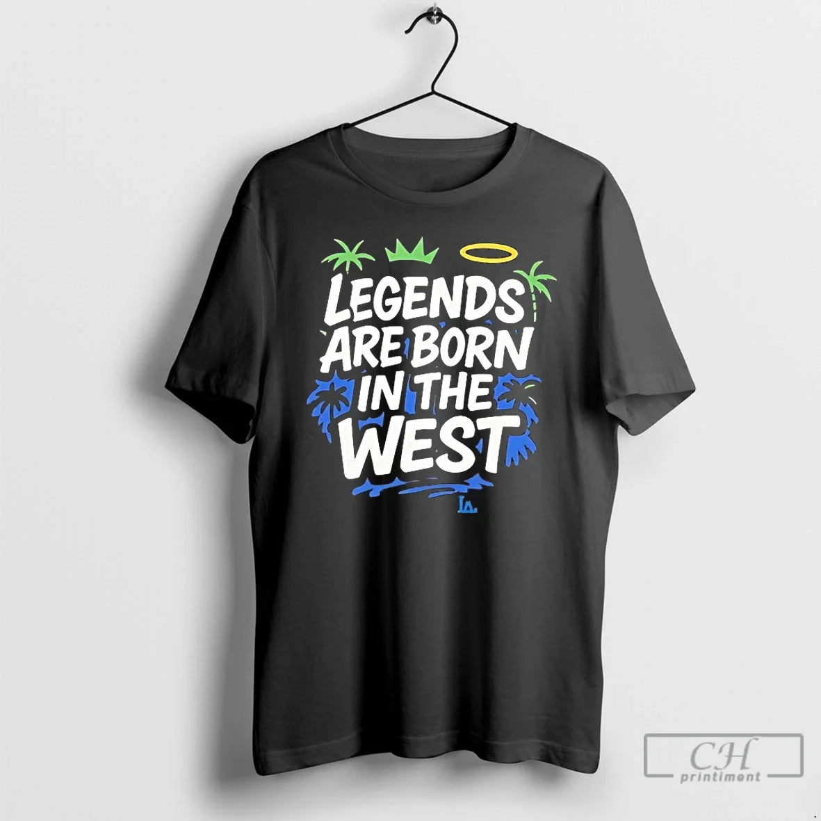 Premium Los Angeles Dodgers Legends Are Born In The - Adult & Kids T-Shirts, Sweatshirts & Hoodies apparel design preview 1