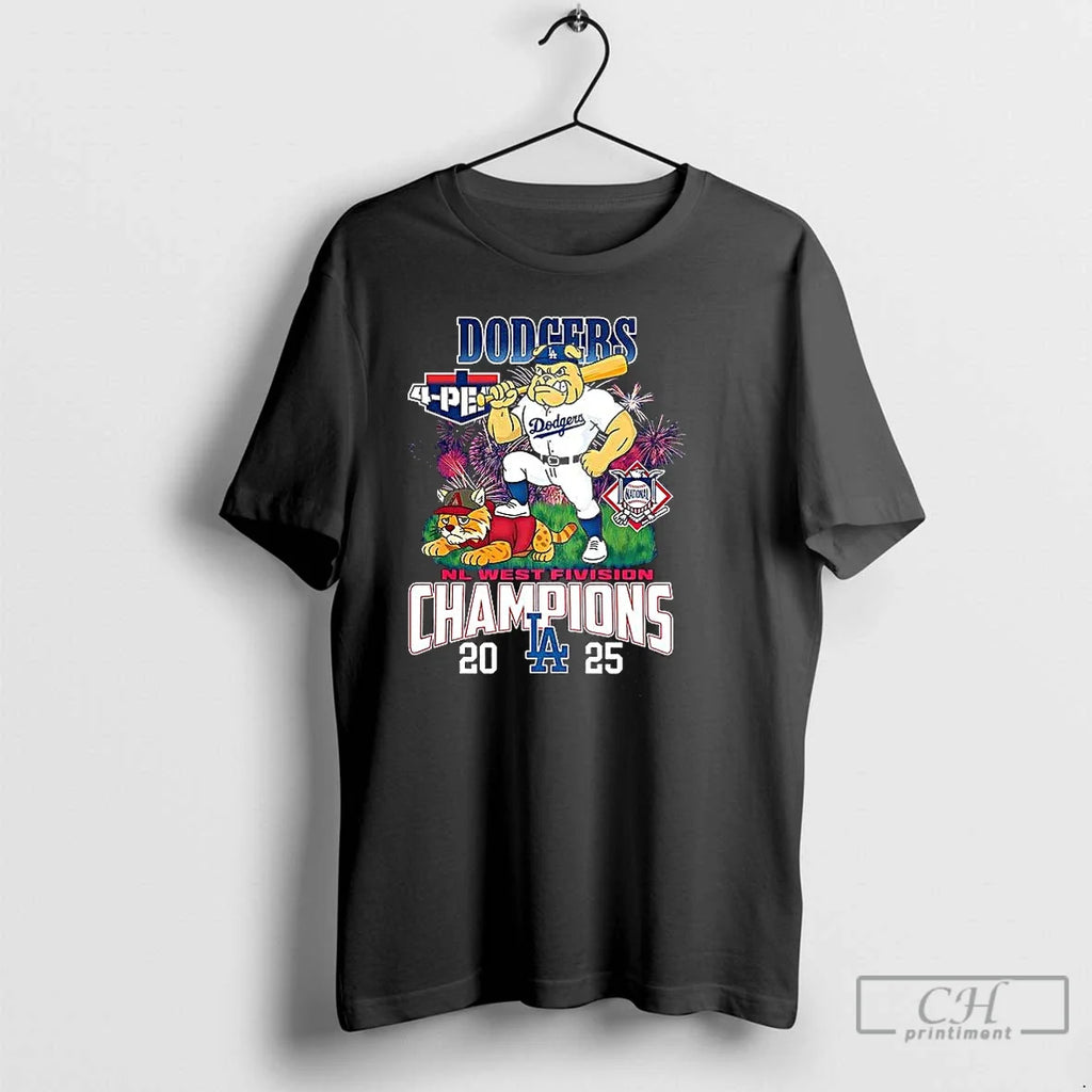 Premium Los Angeles Dodgers Vs Arizona Diamondbacks - Adult & Kids T-Shirts, Sweatshirts & Hoodies apparel design preview 1