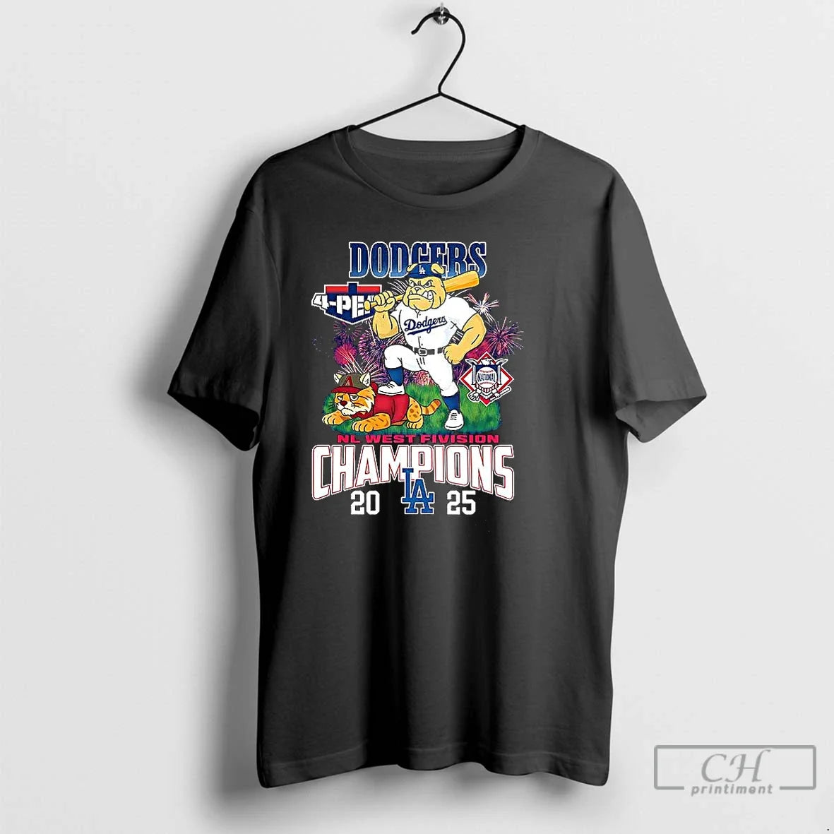 Premium Los Angeles Dodgers Vs Arizona Diamondbacks - Adult & Kids T-Shirts, Sweatshirts & Hoodies apparel design preview 1