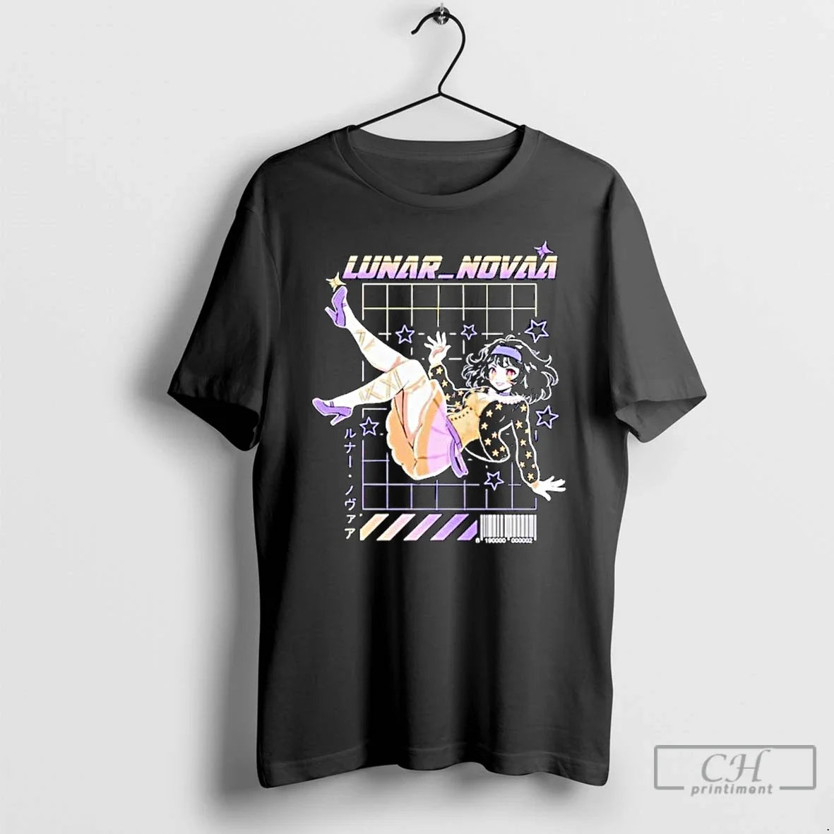 Premium Lunar Novaa Anime Ornaments - Adult & Kids T-Shirts, Sweatshirts & Hoodies apparel design preview 1