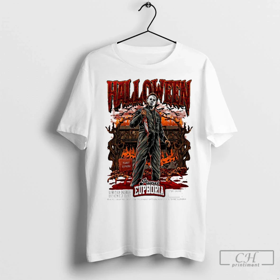 Premium Mm Halloween Planet Euphoria Artwork 2025 - Adult & Kids T-Shirts, Sweatshirts & Hoodies apparel design preview 1