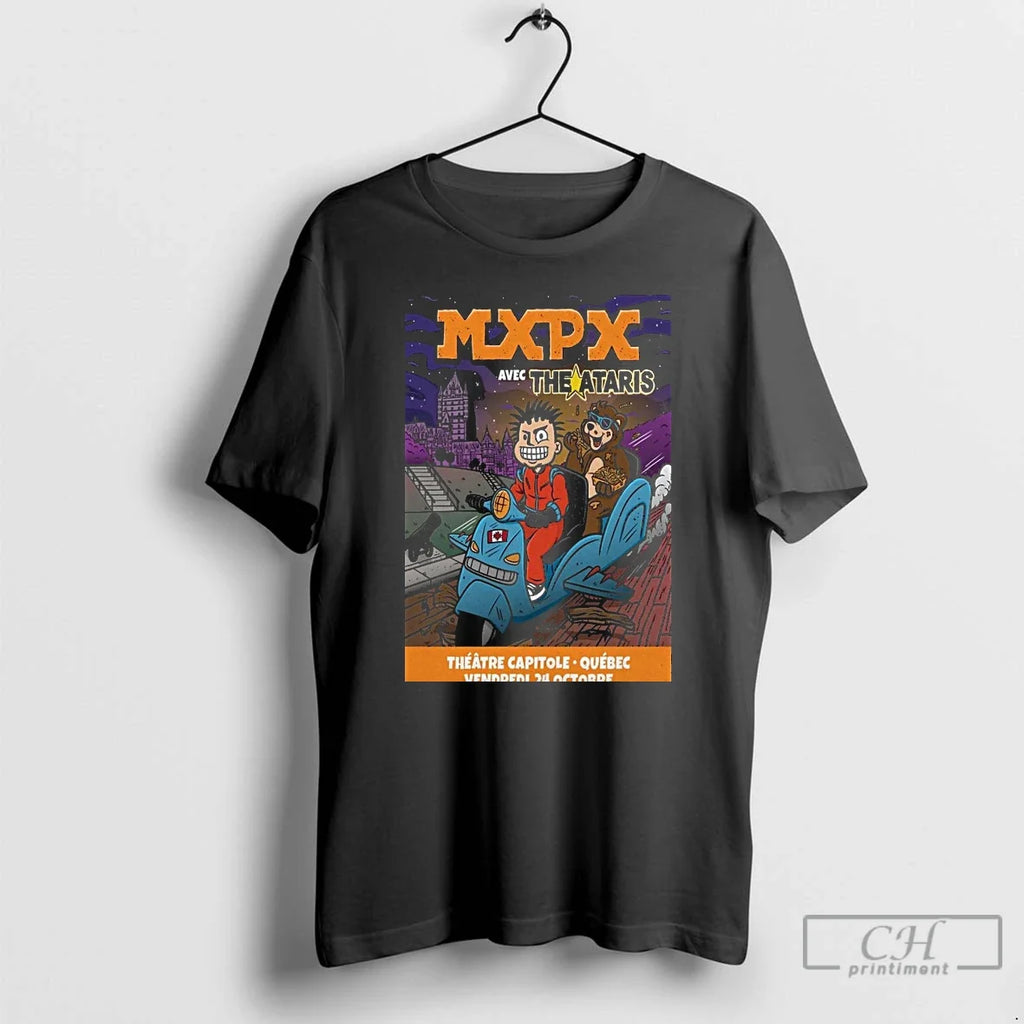 Premium Mxpx Theatre Capitole Quebec October 24 2025 - Adult & Kids T-Shirts, Sweatshirts & Hoodies apparel design preview 1