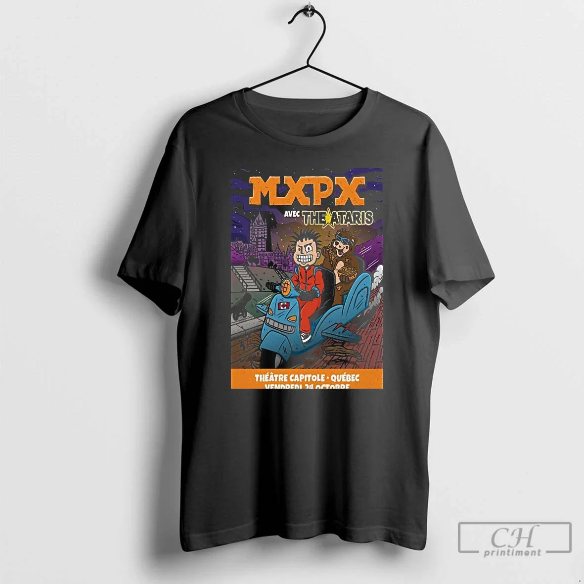 Premium Mxpx Theatre Capitole Quebec October 24 2025 - Adult & Kids T-Shirts, Sweatshirts & Hoodies apparel design preview 1