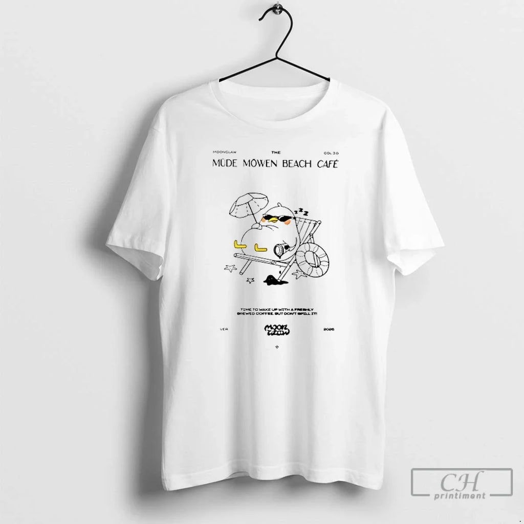 Premium Mahluna Mude Mowen Beach Cafe - Adult & Kids T-Shirts, Sweatshirts & Hoodies apparel design preview 1
