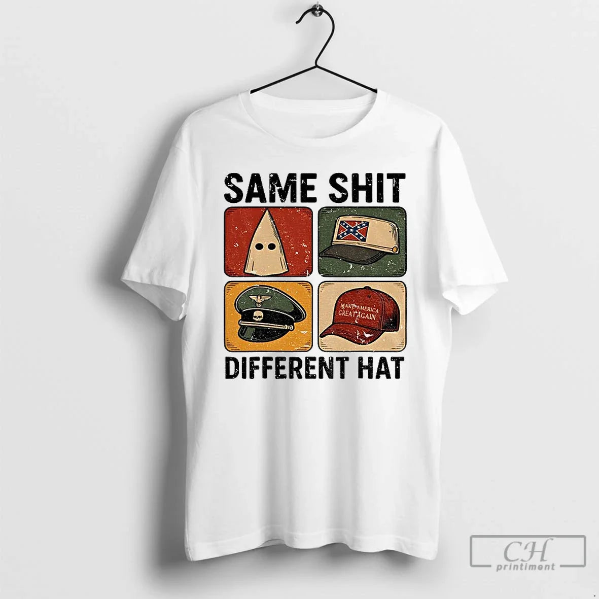 Premium Make America Great Again Hat Same Shit - Adult & Kids T-Shirts, Sweatshirts & Hoodies apparel design preview 1