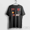 Premium Marc Marquez Ducati Lenovo Team 2 Sided - Adult & Kids T-Shirts, Sweatshirts & Hoodies apparel design preview 1