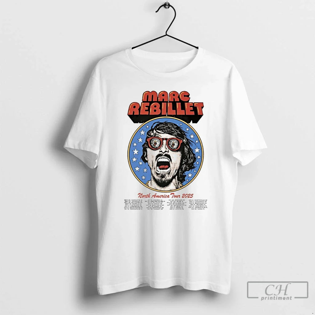 Premium Marc Rebillet North America Tour 2025 - Adult & Kids T-Shirts, Sweatshirts & Hoodies apparel design preview 1