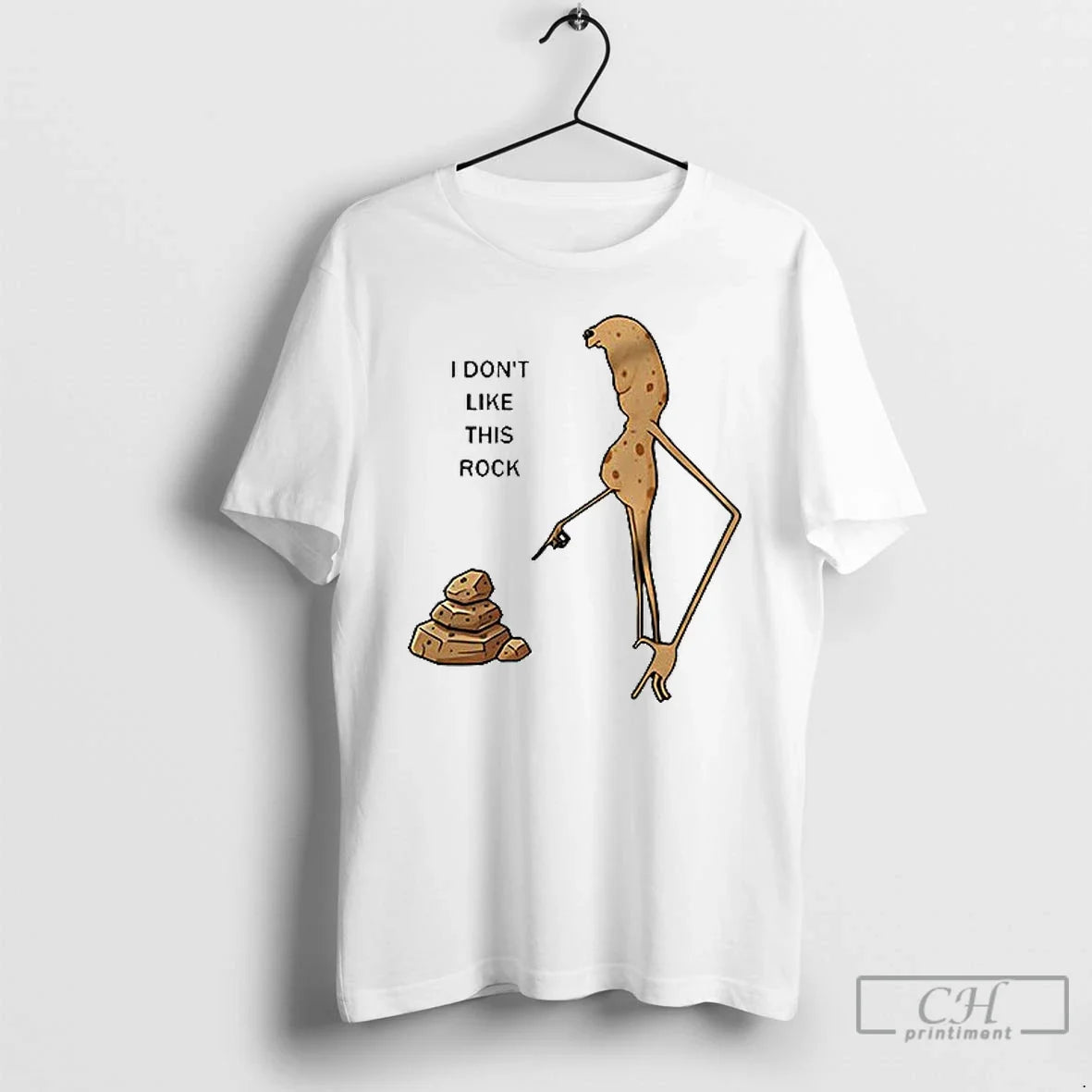 Premium Marcus The Worm I Dont Like This Rock Ceramic - Adult & Kids T-Shirts, Sweatshirts & Hoodies apparel design preview 1