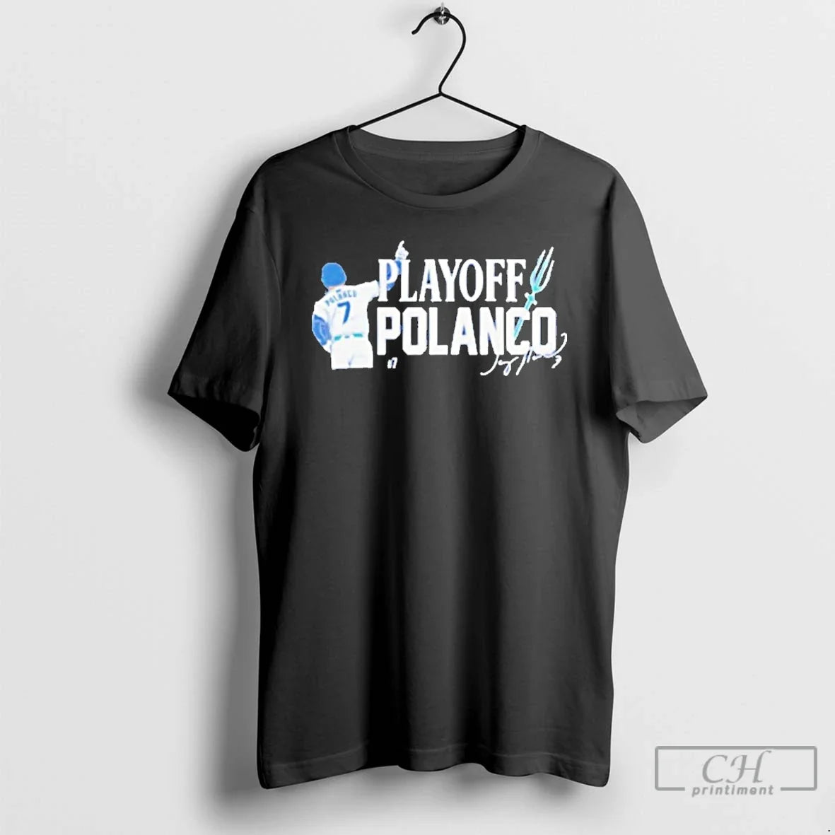 Premium Mariners Playoff Polanco - Adult & Kids T-Shirts, Sweatshirts & Hoodies apparel design preview 1