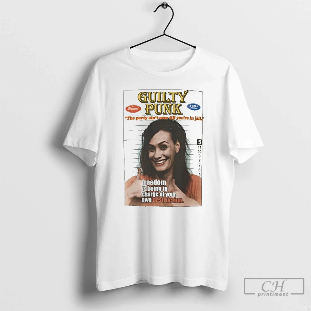Premium Martin Cortis Wear Guilty Punk The Party Aint - Adult & Kids T-Shirts, Sweatshirts & Hoodies apparel design preview 1