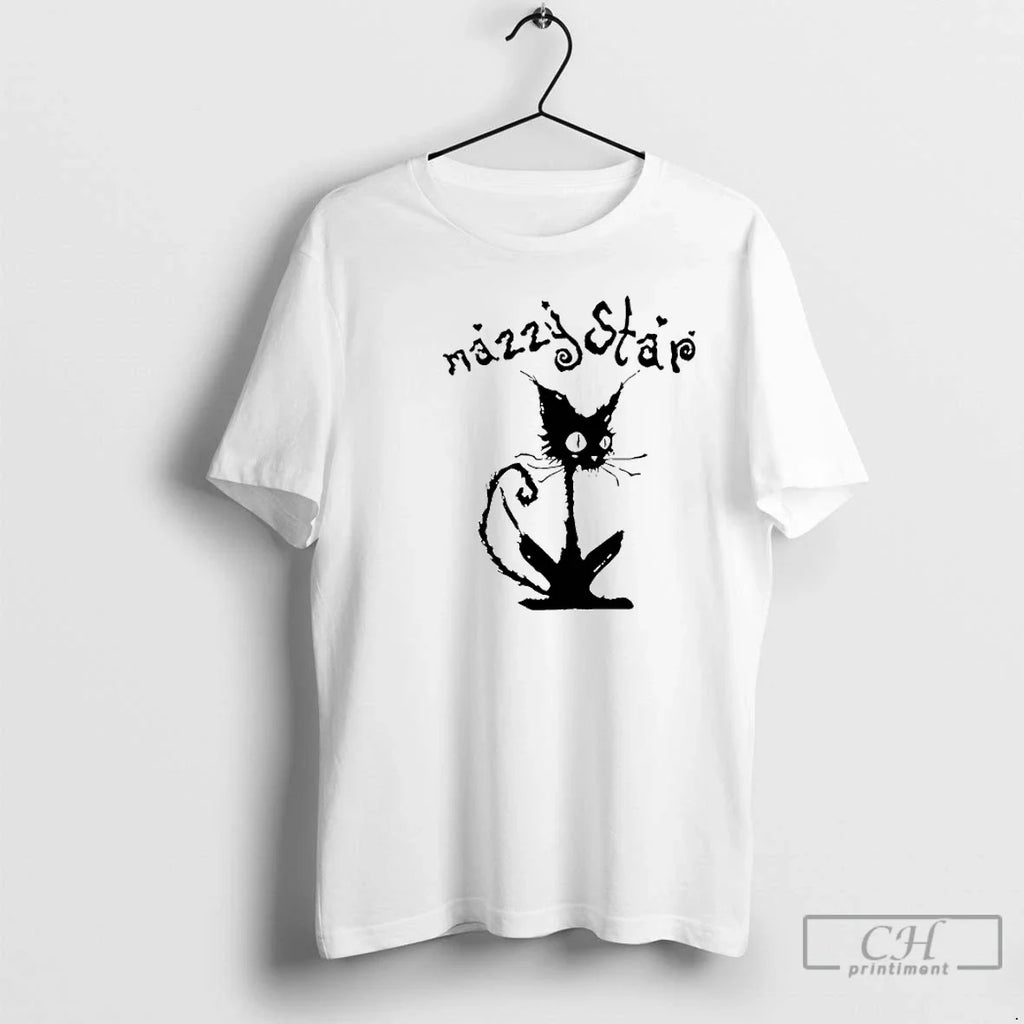 Premium Mazzy Star Kitty Black Cat - Adult & Kids T-Shirts, Sweatshirts & Hoodies apparel design preview 1