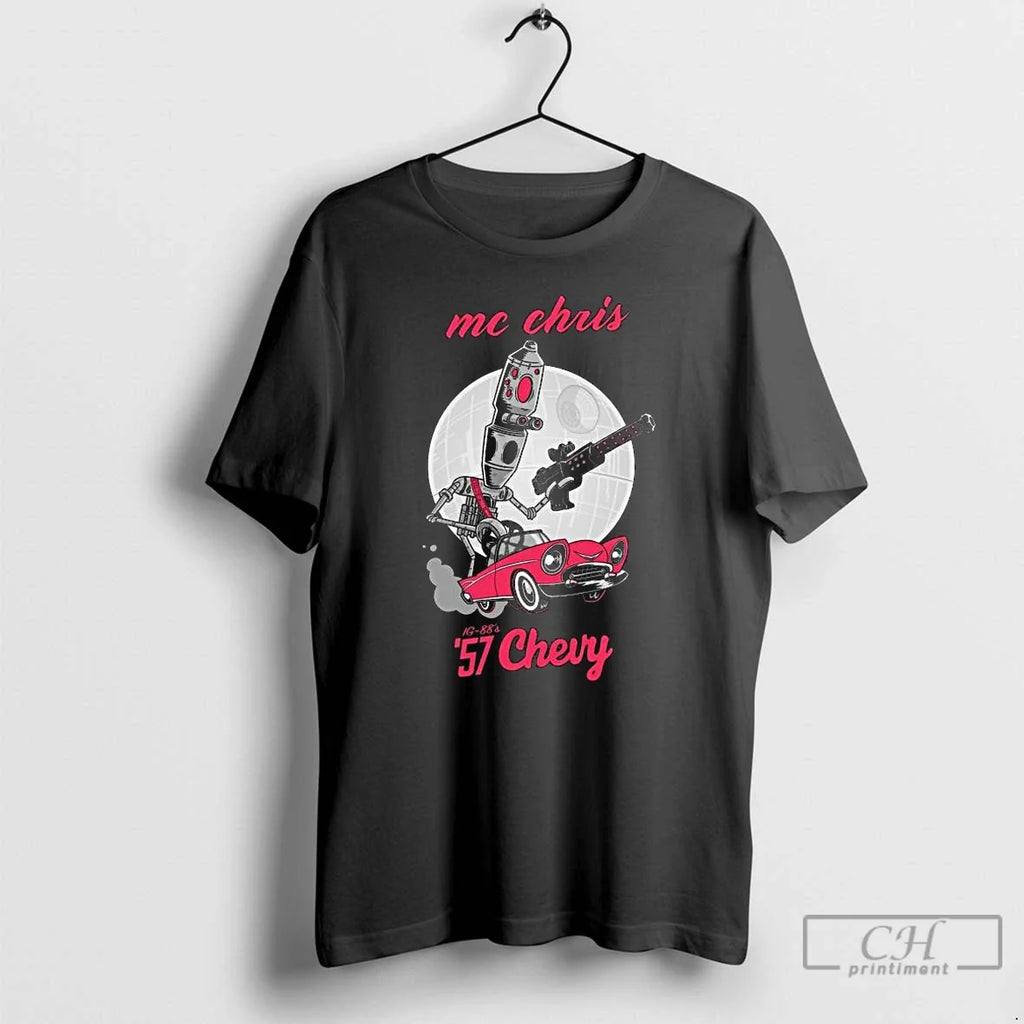 Premium Mc Chris Ig 88s 57 Chevy Long Sleve - Adult & Kids T-Shirts, Sweatshirts & Hoodies apparel design preview 1