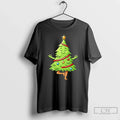 Premium Meditating Christmas Tree - Adult & Kids T-Shirts, Sweatshirts & Hoodies apparel design preview 1