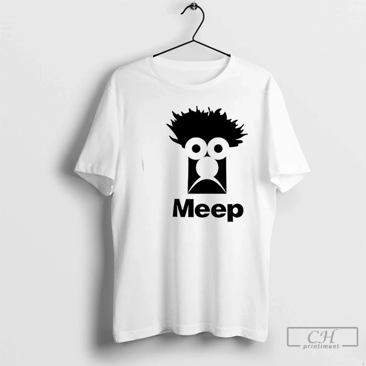 Premium Meep Minimalist Cartoon Face - Adult & Kids T-Shirts, Sweatshirts & Hoodies apparel design preview 1