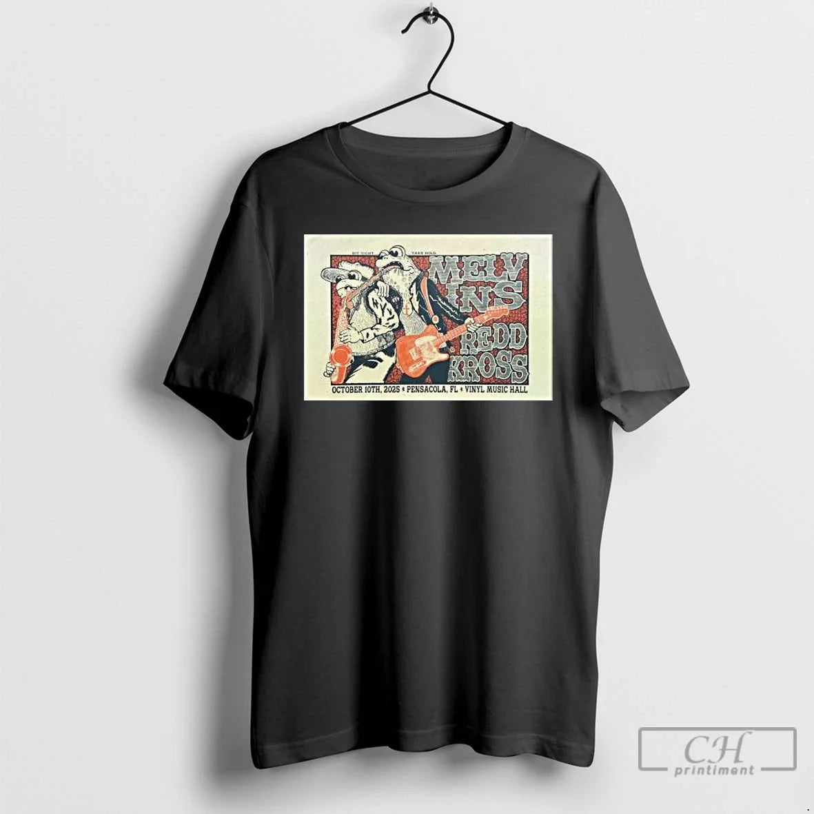 Premium Melvins And Redd Kross Vinyl Music Hall In - Adult & Kids T-Shirts, Sweatshirts & Hoodies apparel design preview 1