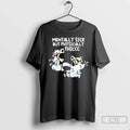 Premium Mentally Sick But Physically Thicc Raccoon - Adult & Kids T-Shirts, Sweatshirts & Hoodies apparel design preview 1